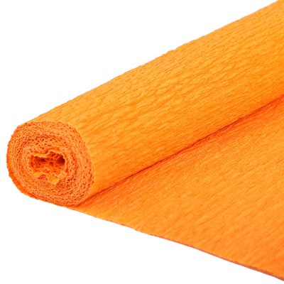 Бумага крепированная 50*250,100г/м KAZMIR оранжевая